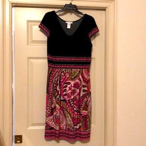 Pretty, Easy Care Pullover Dress